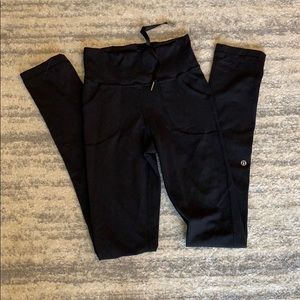 lululemon black pant-LONG